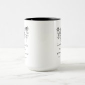 Beker met eigen boodschap als cadeau voor Moeder,  Mok (Midden)