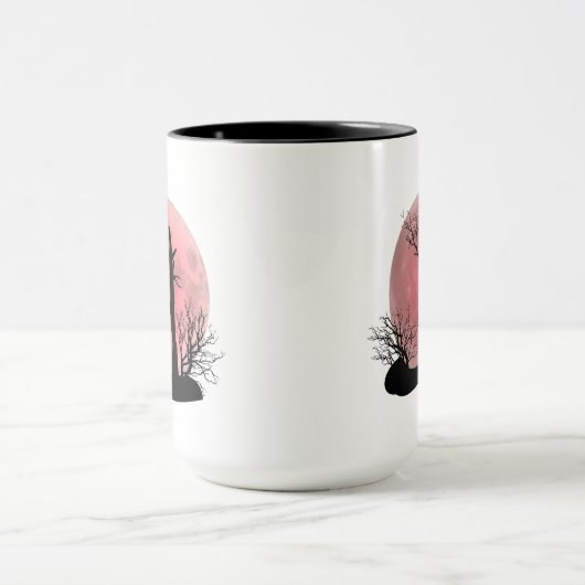 Beker met Halloween print Mok (Midden)