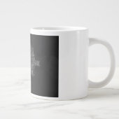 Beker met kaart grote koffiekop (Rechts)