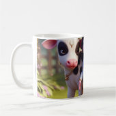 Beker met kleine Krishna. Koffiemok (Links)