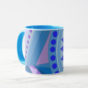 Beker met koele kunst voor verjaardagscadeau mok