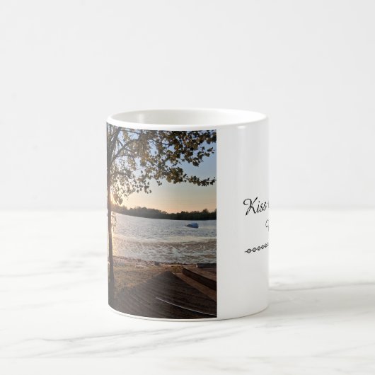 Beker met landschap koffiemok (Center)