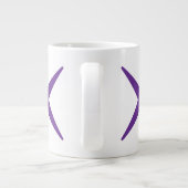 Beker met letter grote koffiekop (Achterkant)