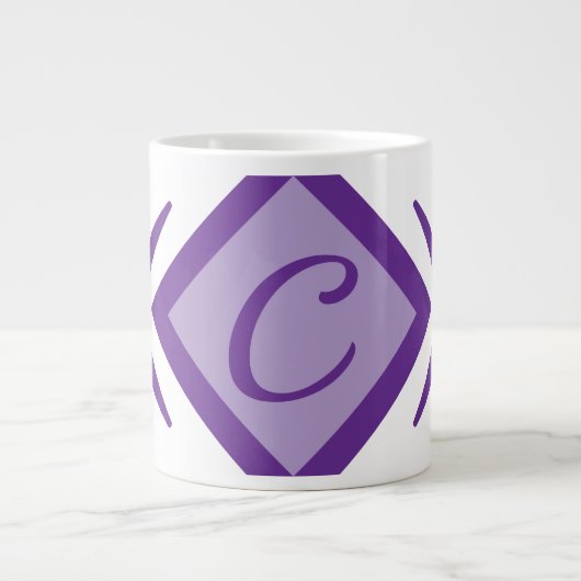 Beker met letter grote koffiekop (Voorkant)