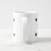 Beker met letterspecialiteit grote koffiekop (Achterkant)