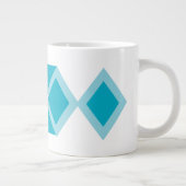 Beker met letterthema grote koffiekop (Rechts)