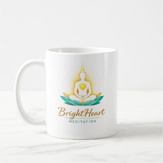 Beker met logo van Female Brightheart Meditation Koffiemok