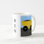 Beker met naam Ben Kiptruck Koffiemok (Voorkant rechts)