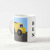 Beker met naam Ben Kiptruck Koffiemok (Voorkant links)