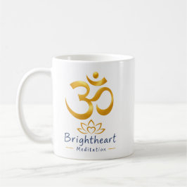 Beker met Om-symbool Koffiemok