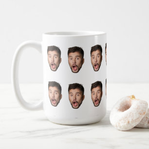 Beker met op maat gemaakt gezicht Gepersonaliseerd Koffiemok