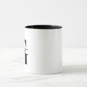Beker met op maat gemaakte naamletter 'G' Mok (Midden)