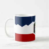 Beker met vlag van Utah, VS Koffiemok (Links)