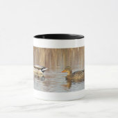 Beker met wilde eenden mok (Midden)