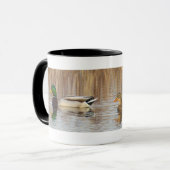 Beker met wilde eenden mok (Voorkant links)