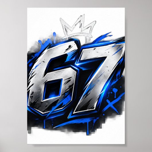 beker/mok 67 poster (Voorkant)