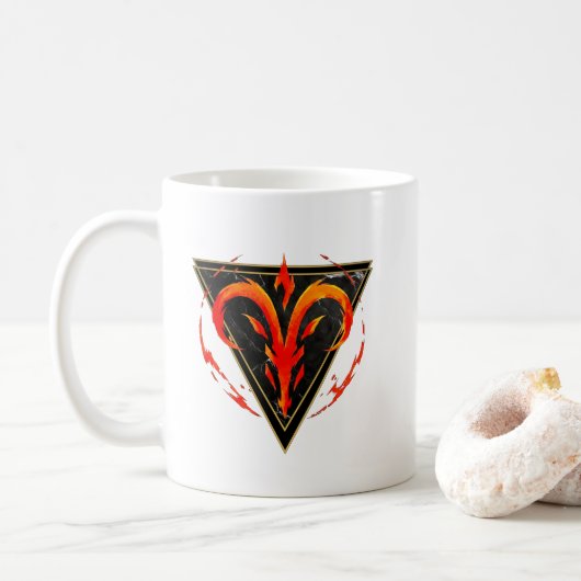 Beker / mok Ram Geschenk Astrologie (Met donut)