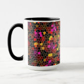 Beker MUG Jimette Design mozaïek Mok (Links)