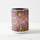Beker MUG Jimette Design mozaïek Mok (Midden)