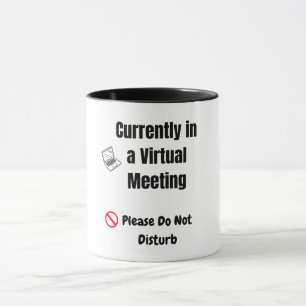 Beker 'Niet Storen' voor Collega's Mok