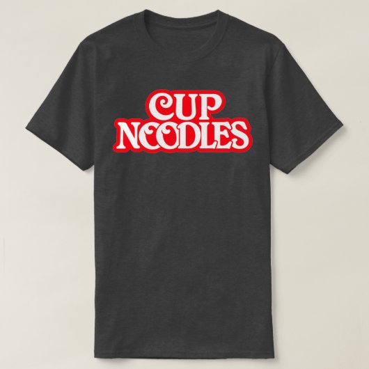 Beker- noedels Premium T-shirt (Design voorkant)