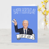 Beker O' Joe Kaart (Gele Bloem)