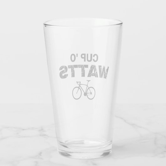 Beker 'O Watts' (Achterkant)