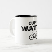 Beker 'O Watts' Tweekleurige Koffiemok (Voorkant links)