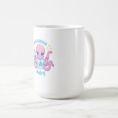 Beker Octopus Baby Koffiemok (Voorkant rechts)