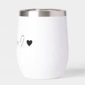 Beker Personaliseer naam - Aangepaste beker aangep (Achterkant)