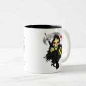 Beker QC Tweekleurige Koffiemok (Voorkant rechts)