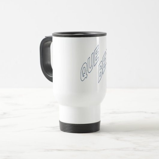 Beker QUEBEC Reisbeker (Voorkant links)
