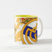 Beker Real Madrid Tweekleurige Koffiemok (Voorkant rechts)