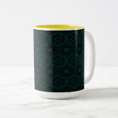 Beker Rmdesignflo55-14 Tweekleurige Koffiemok (Voorkant rechts)
