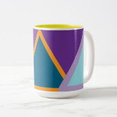 Beker Rmdesignflo55-62 Tweekleurige Koffiemok (Voorkant rechts)