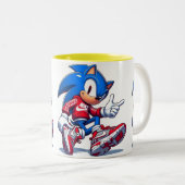 Beker Sonic Tweekleurige Koffiemok (Voorkant rechts)