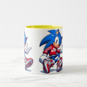Beker Sonic Tweekleurige Koffiemok (Center)