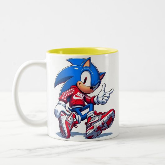 Beker Sonic Tweekleurige Koffiemok (Links)