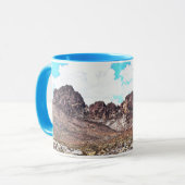 Beker Spitsbergen Landscape Art Mok Cup (Voorkant links)