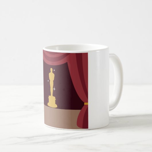 Beker ster bioscoop oscar koffiemok (Voorkant rechts)