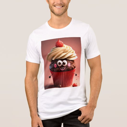 Beker taart tshirt (Voorkant)