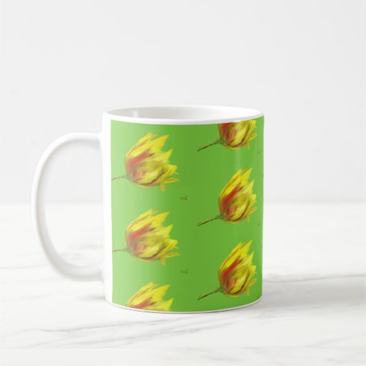 Beker tulp koffiemok (Links)
