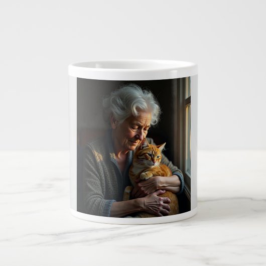 Beker van 600 ml grote koffiekop (Voorkant)