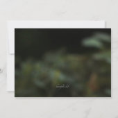 Beker van aardbeien Uitnodiging (Achterkant)