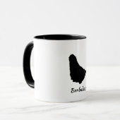 Beker van Barbados Mok (Voorkant links)