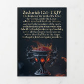 Beker van Beven Drievoudige KJV Kaart (Cover)