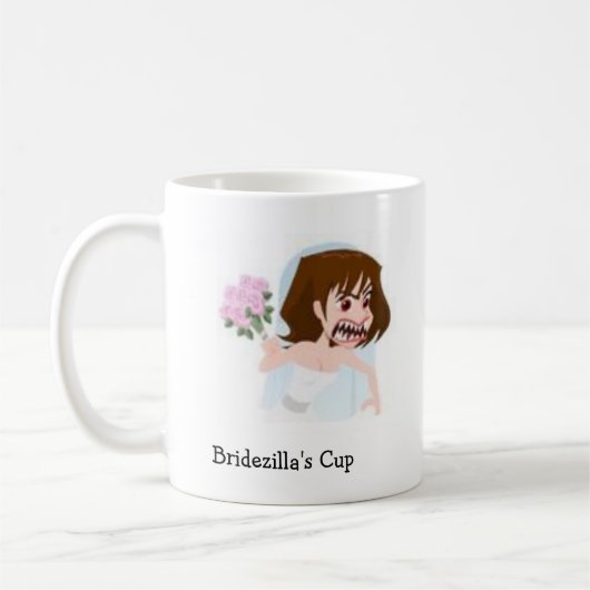 Beker van Bridezilla Koffiemok (Links)