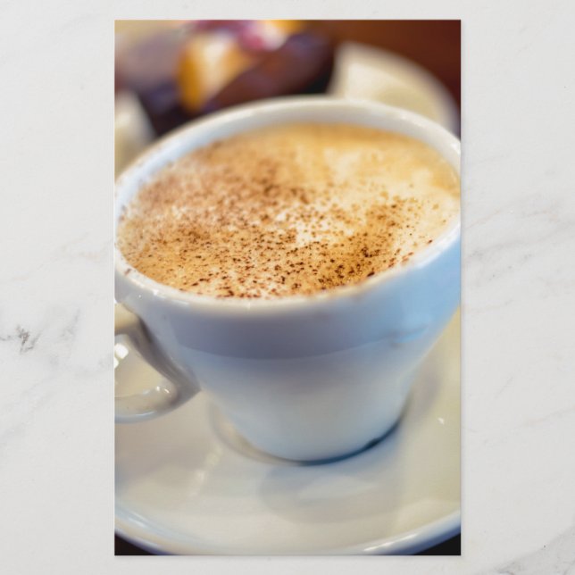 Beker van cappuccino (Voorkant)