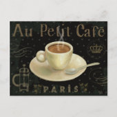 Beker van Cappuccino Briefkaart (Voorkant)