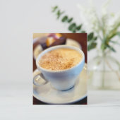 Beker van cappuccino briefkaart (Staand voorkant)